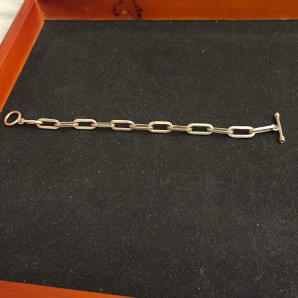 Sterling silver unisex bracelet - Picture 2 of 9